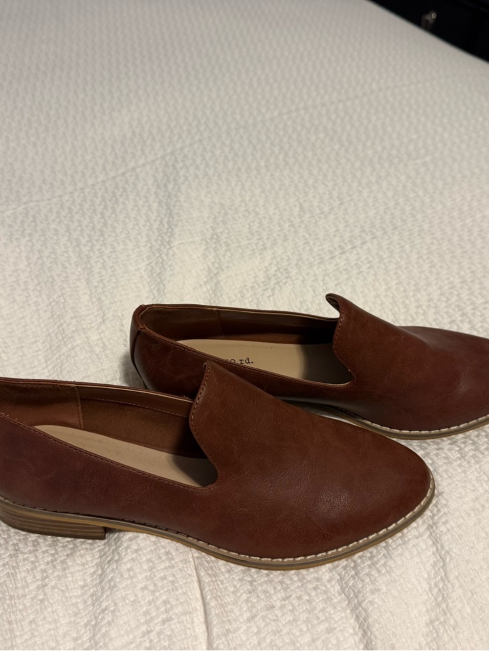 Indigo Women's Brown Slip-On Loafers